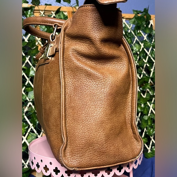 Urban Expressions 100% Vegan leather satchel shoulder-bag - Picture 4 of 14